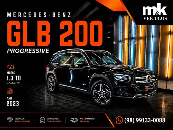 MERCEDES-BENZ GLB 200 1.3 CGI GASOLINA PROGRESSIVE 7G-DCT MERCEDES-BENZ GLB 200 1.3 CGI GASOLINA PROGRESSIVE 7G-DCT